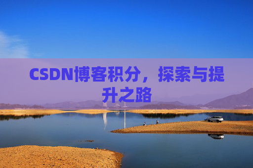CSDN博客积分，探索与提升之路